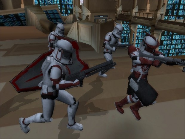 Phase 1 shock troopers on Coruscant added! image - The Clone Wars
