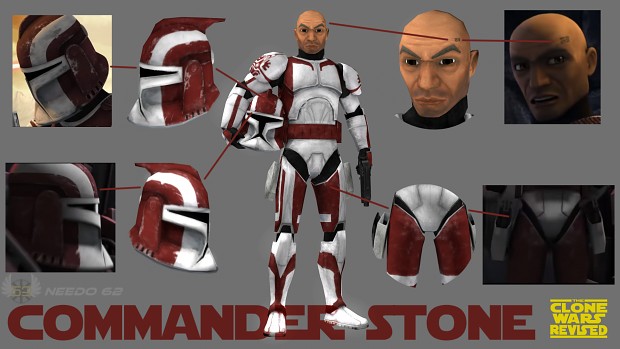 Commander Stone render!