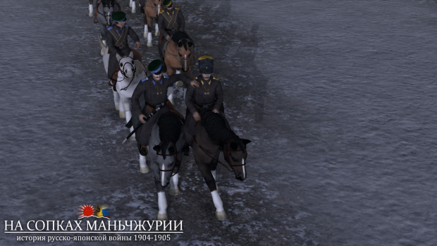 Russian Cossack winter uniform