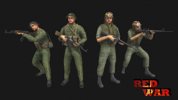 Vietnamwar Soldier of North and South (NVA vs ARVN For Fun)