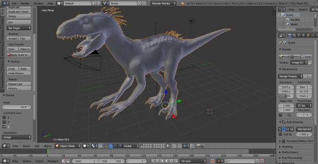 New Indoraptor model