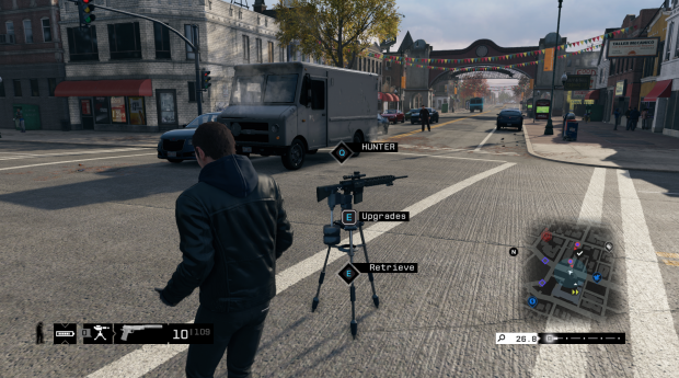 HUNTER remote sniper turret image - Living_City mod for Watch Dogs