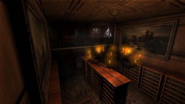 Library (updated) image - Grandpa's mansion redone mod for Amnesia: The ...