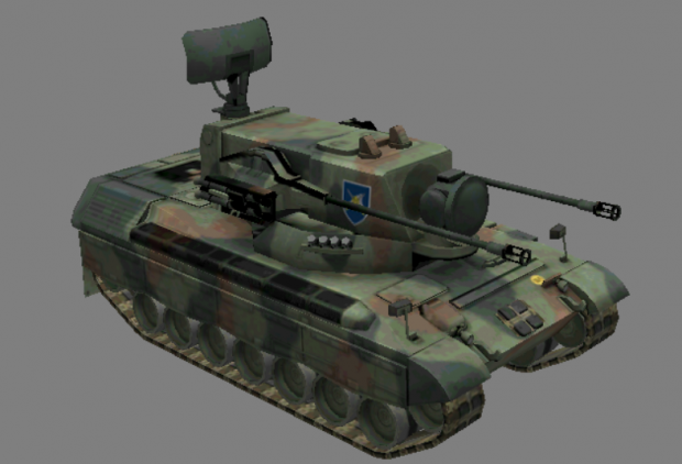 Europe FlakPz Gepard (Anti-Aircraft Cannon Tank)