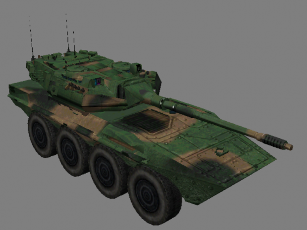 how many upgrades does centauro have on armada modern tanks?