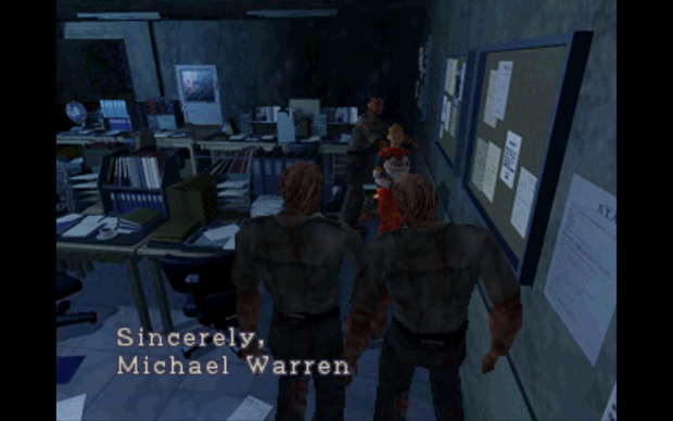 Zombies RE3 in RE2 with environment 1.5