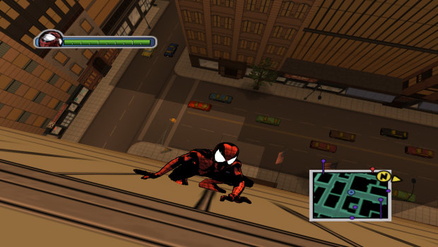 Ultimate Spider-Man Half Transformed Symbiote Suit Mod Screenshots