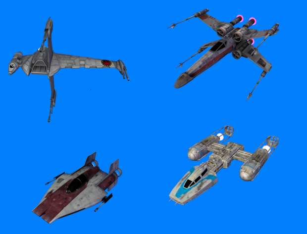 Updated Rebel fighters