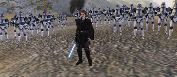 Anakin and the 501st