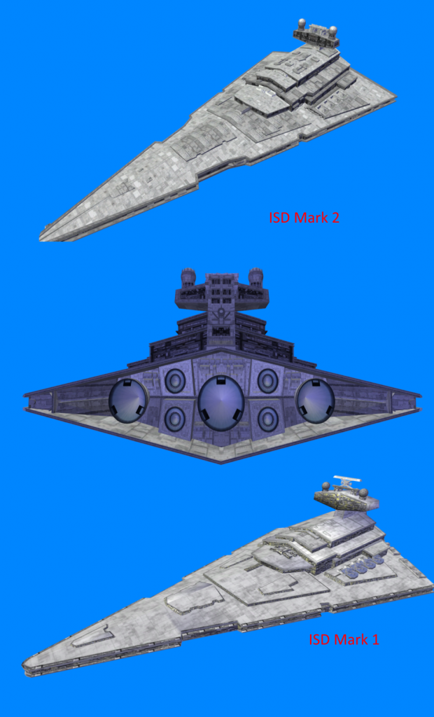 Revised Star Destroyer Models