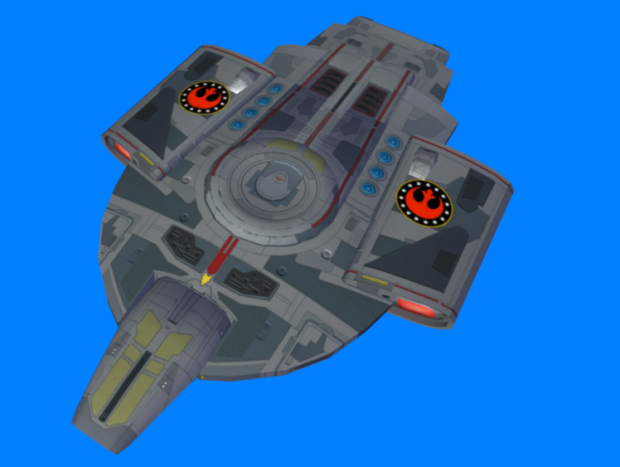 New Republic Defiant class Starship