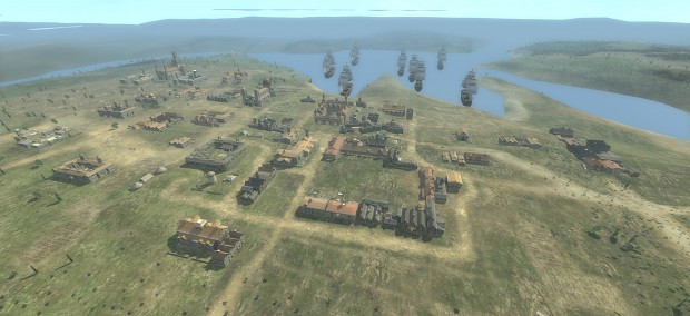 Coastal Siege battle map prototype