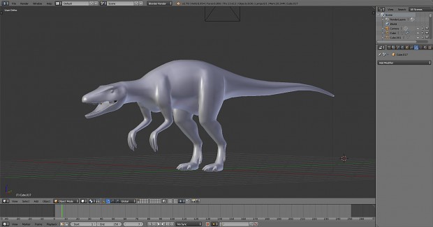 Herrerasaurus Model