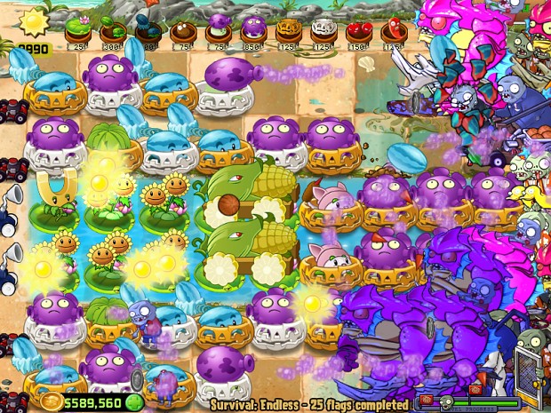 Gameplay image - Plants vs Zombies - IO Series mod for Plants Vs