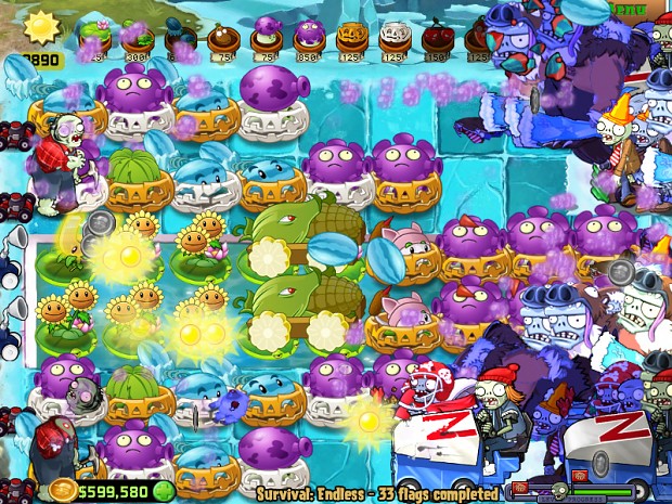 Gameplay image - Plants vs Zombies - IO Series mod for Plants Vs