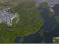 China regional MAP for WWIICBF