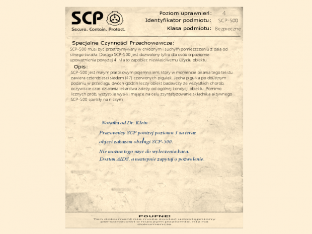Scp all scps documents