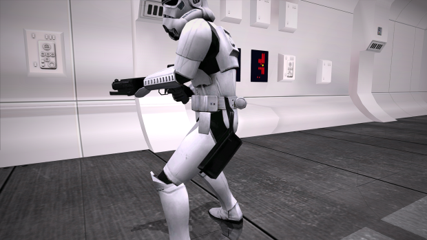 Weapon holster for stormtroopers