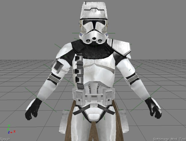 Updated clone commander model