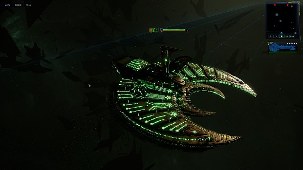 The Nyadra'zatha class "shard ship"