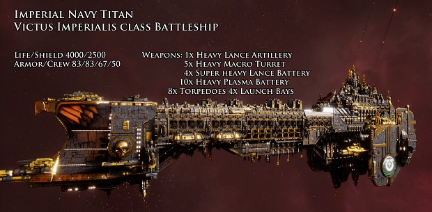 Imperial Navy Titan - Victus Imperialis