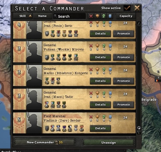 commanders