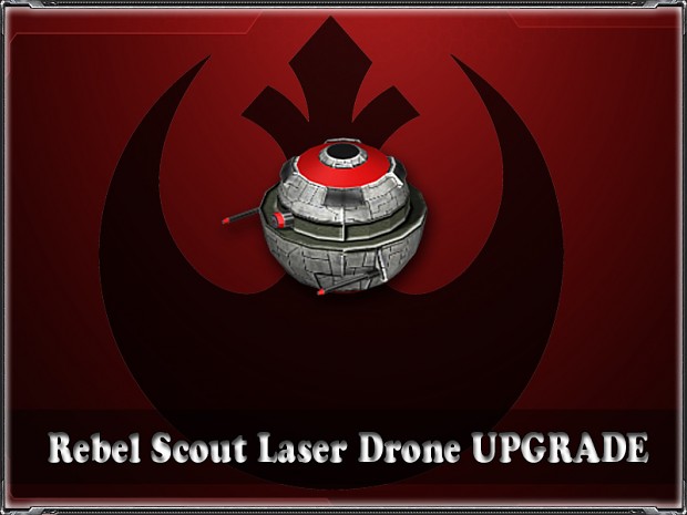 Rebel Scout Laser Drone Upgrade RENDER