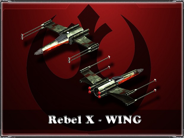 Rebel X-Wing Render