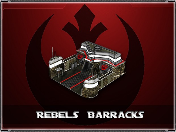 Rebel Barracks Render