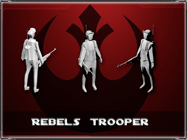 Rebel Trooper Render