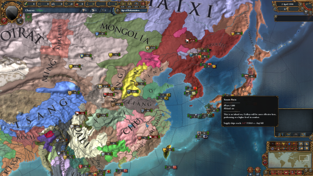 With 1.29 Manchu we are upgrading EU4 - Europa Universalis