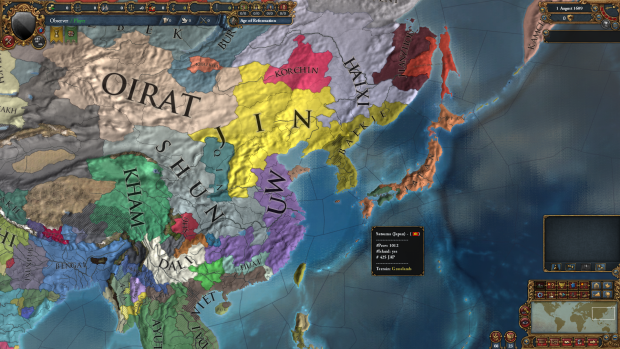 A unified Baekje within East Asia.