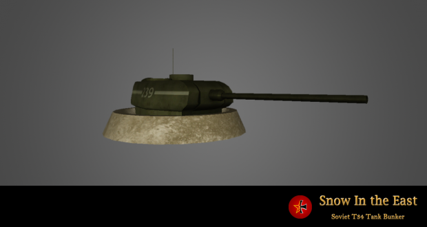 Soviet T34 Tank Bunker