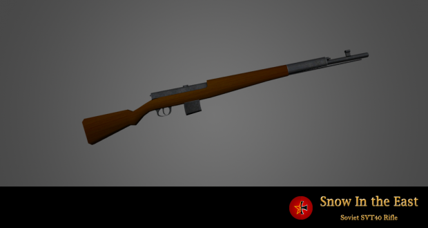 Soviet SVT40 Rifle