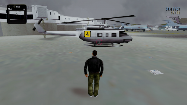 GTA 3 Helicopter  HOW TO GET NEAR THE HELICOPTER FROM GTA 3 LAST MISSION  (Without Cheats) 