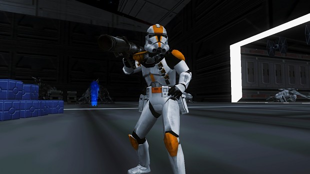 Orange Clone Stormtrooper Heavy