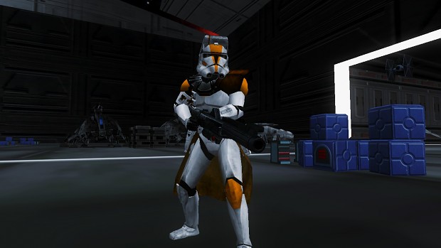 Orange Clone Stormtrooper Commander