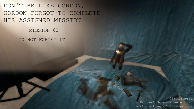 Don't be like Gordon!