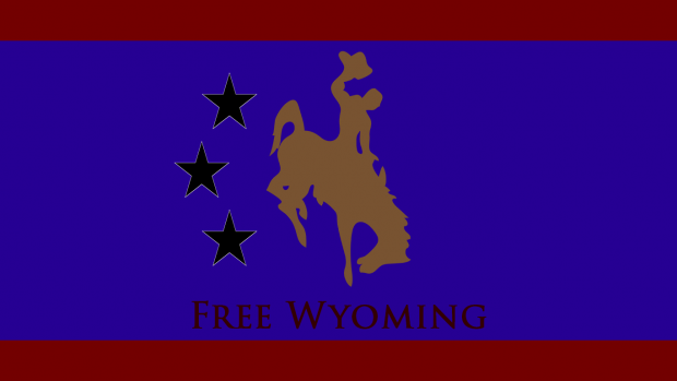 Free Wyoming Flag