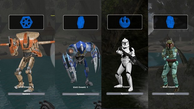 Rogue clones + RoTS droid variants