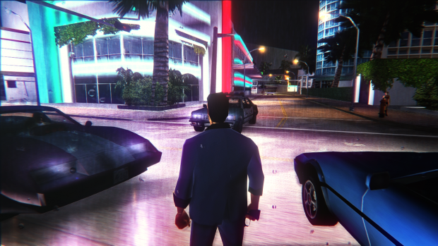 GTA 5: Gameplay com mod de Vice City