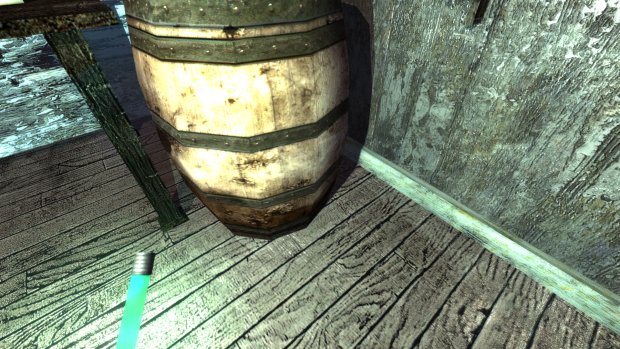 Penumbra Screenshots - Boat Barrel and floor