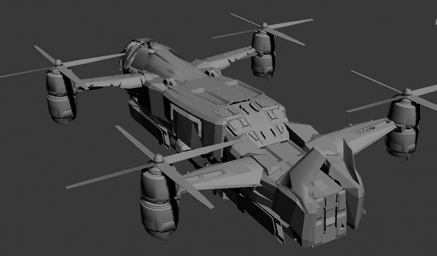 Raven heavy vehicle transport (UNSC Army) image - Omega-Three: Fires of ...