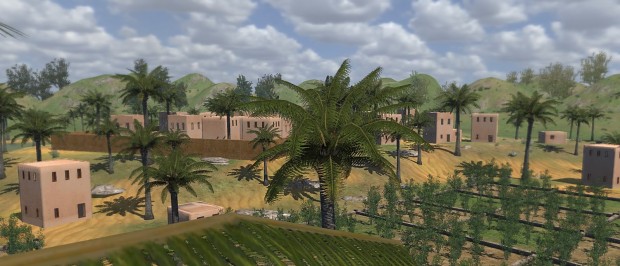 Egyptian village 1 (Terrain textures subject to change)