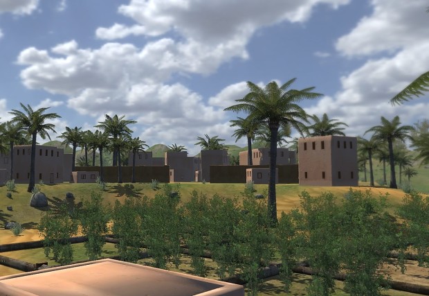 Egyptian village 1 (Terrain textures subject to change)