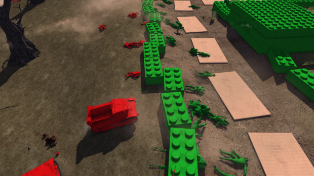 Green Trench Defense ( NEW LEGO MODELS )