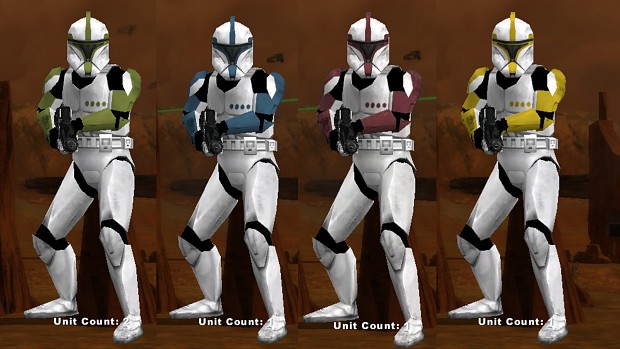 Phase 1 Clone Ranks (Campaign only) image - KrypticElement Era Mod for