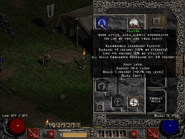 diablo 2 lord of destruction converts physical damage to elemental