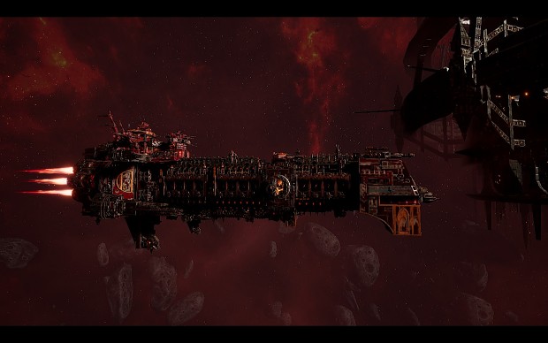 Dark Mechanicum ships
