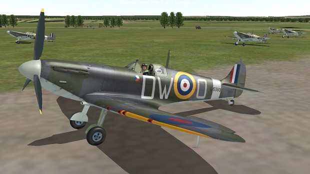 Spitfire Mk IIa Czechoslovak Squadron Battle of Britain II: Wings of Victory